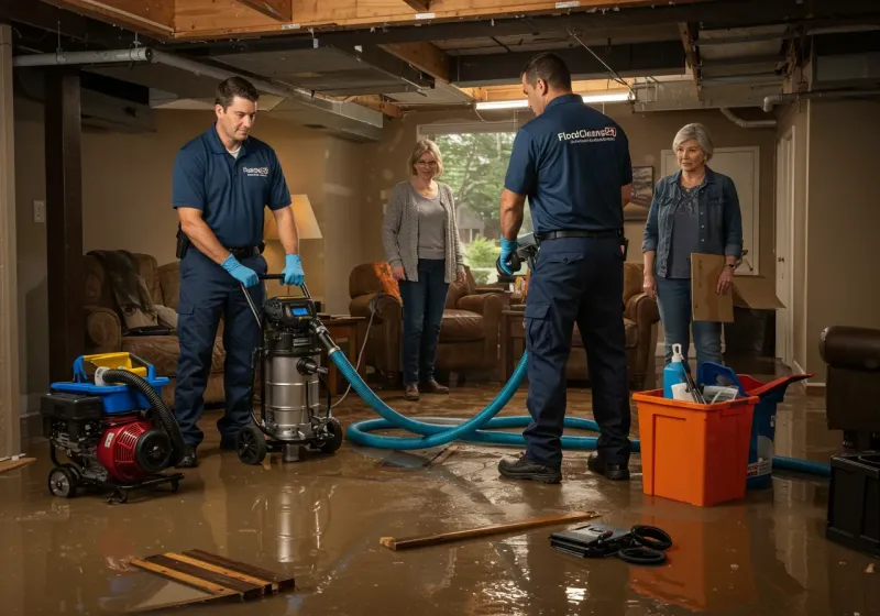 Basement Water Extraction and Removal Techniques process in Saint Paul, TX